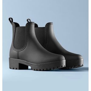 3/$60 Jeffrey Campbell cloudy Chelsea rain boots